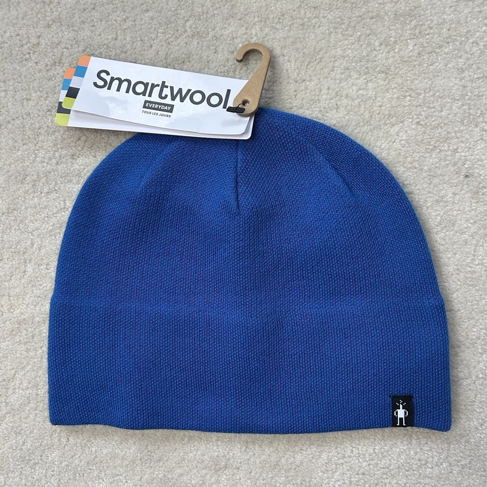 SMARTWOOL The Lid Merino Wool Blend Beanie Hat Adult Breathable Wicking